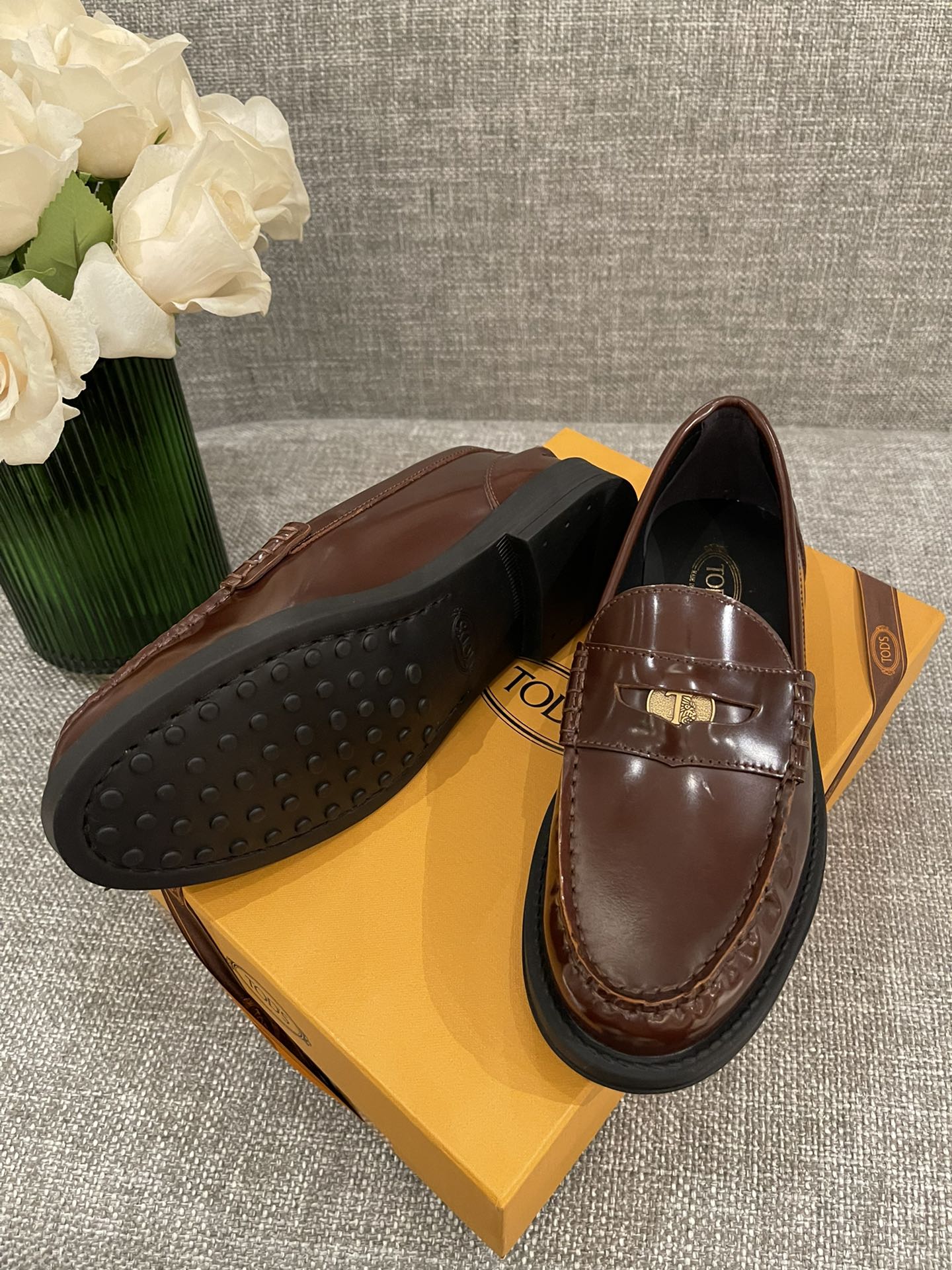 Обувь Tods Afro - коричневая