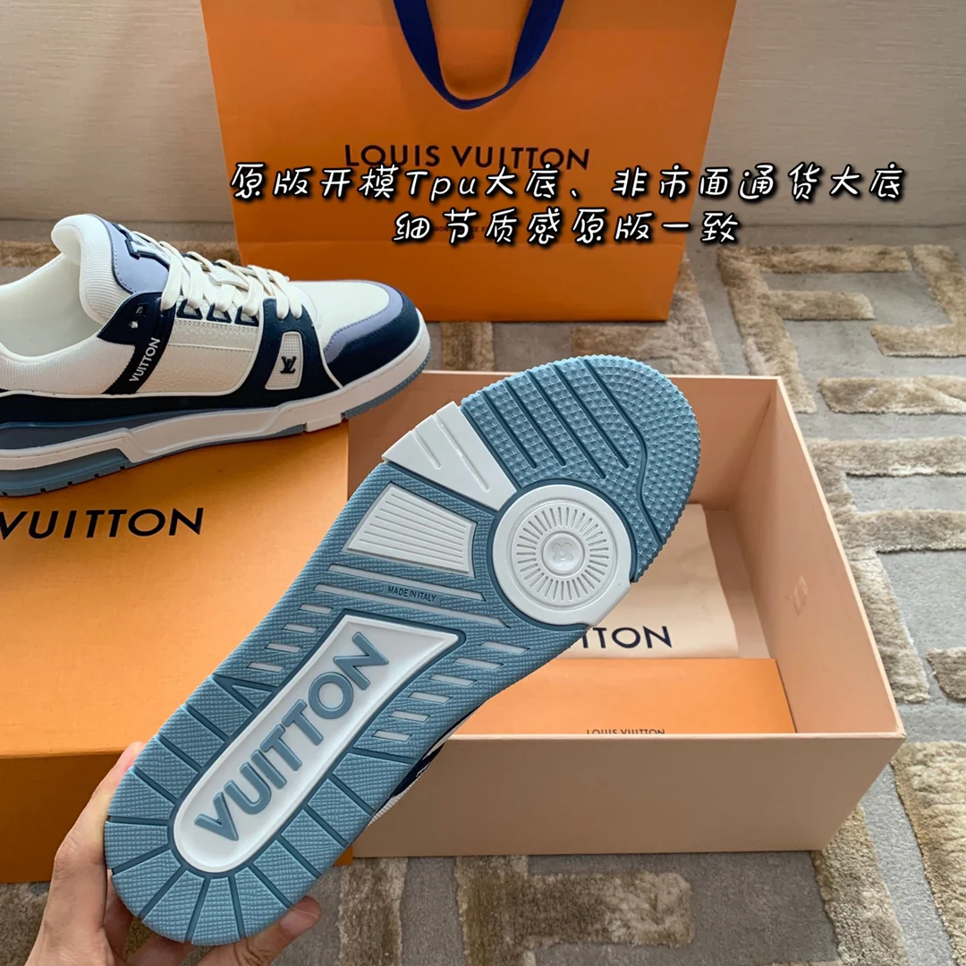 Кроссовки LV Trainer Series - Спортивная и повседневная обувь - Унисекс - Синие