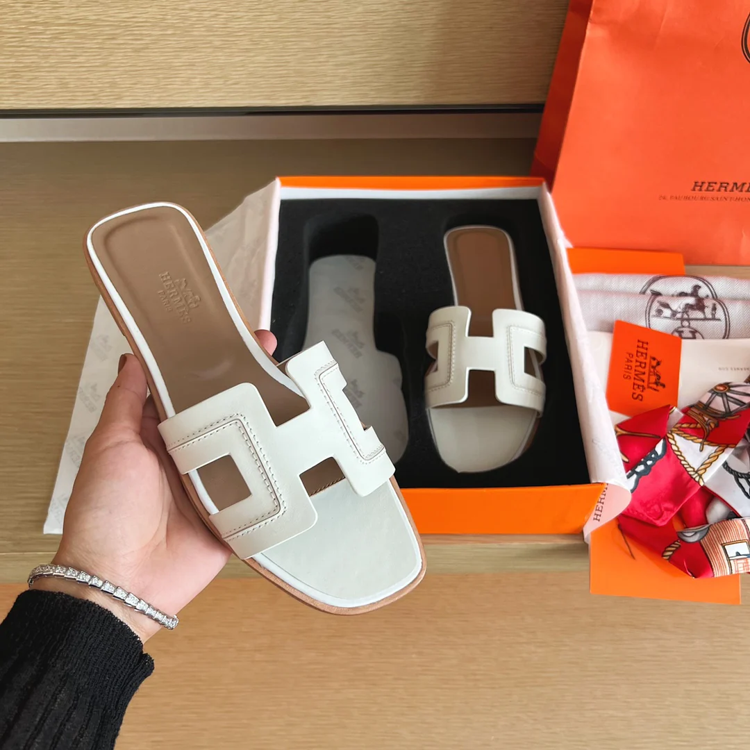 Сандалии Hermes-h Flat Sandals-4