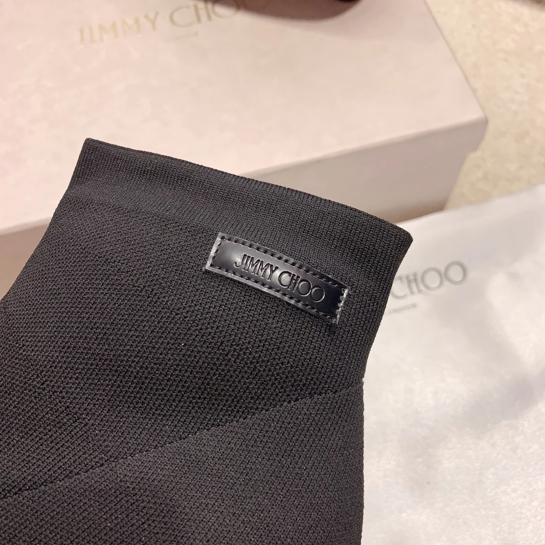 Ботинки-носки Jimmy с острым носком и эластичным носком - 6-5 см