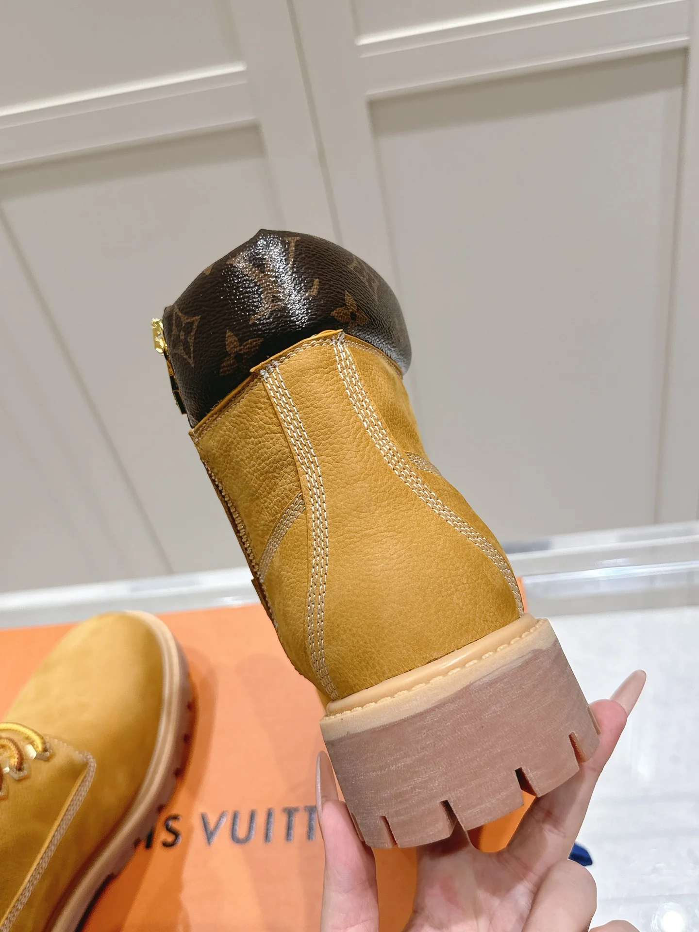 Ретро-ботинки Dr. Martens из коллекции LV-2024 - Кофейно-коричневый - 1