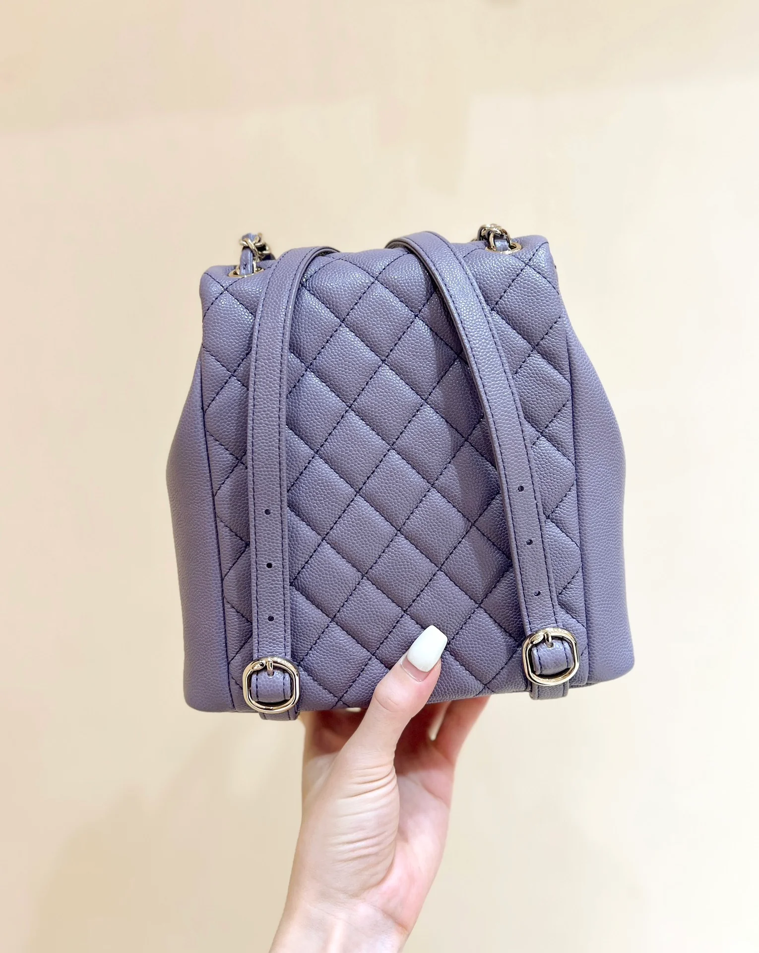 Рюкзак Chanel-Duma Frog — фиолетовый