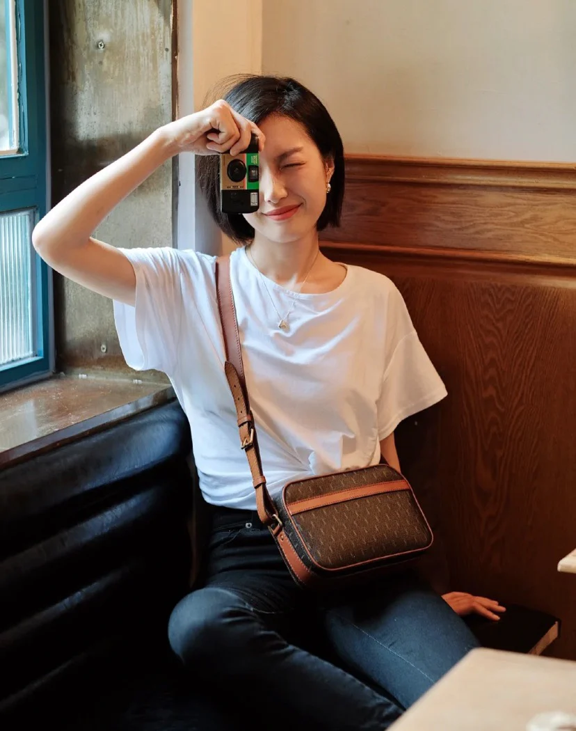 Сумка для фотоаппарата YSL Monogram - унисекс.