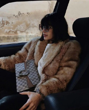 Gucci-经典酒神包-上身图分享