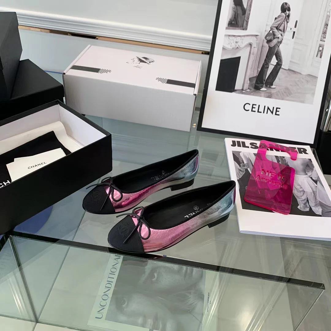 Chanel - Классические балетки - Балетки - Градиент