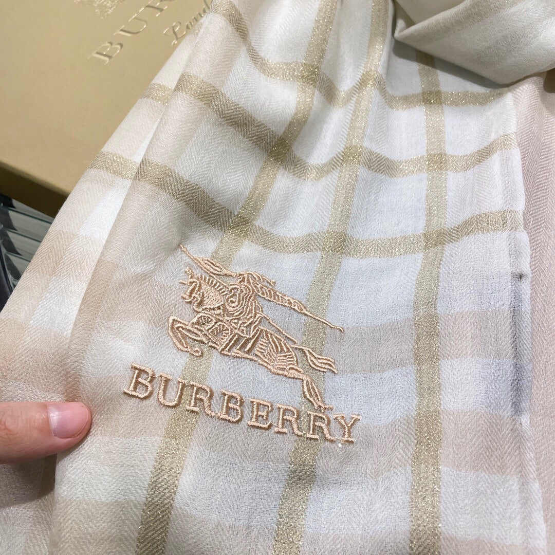 Кашемировый шарф Burberry - 90-200 см - 1 шт.