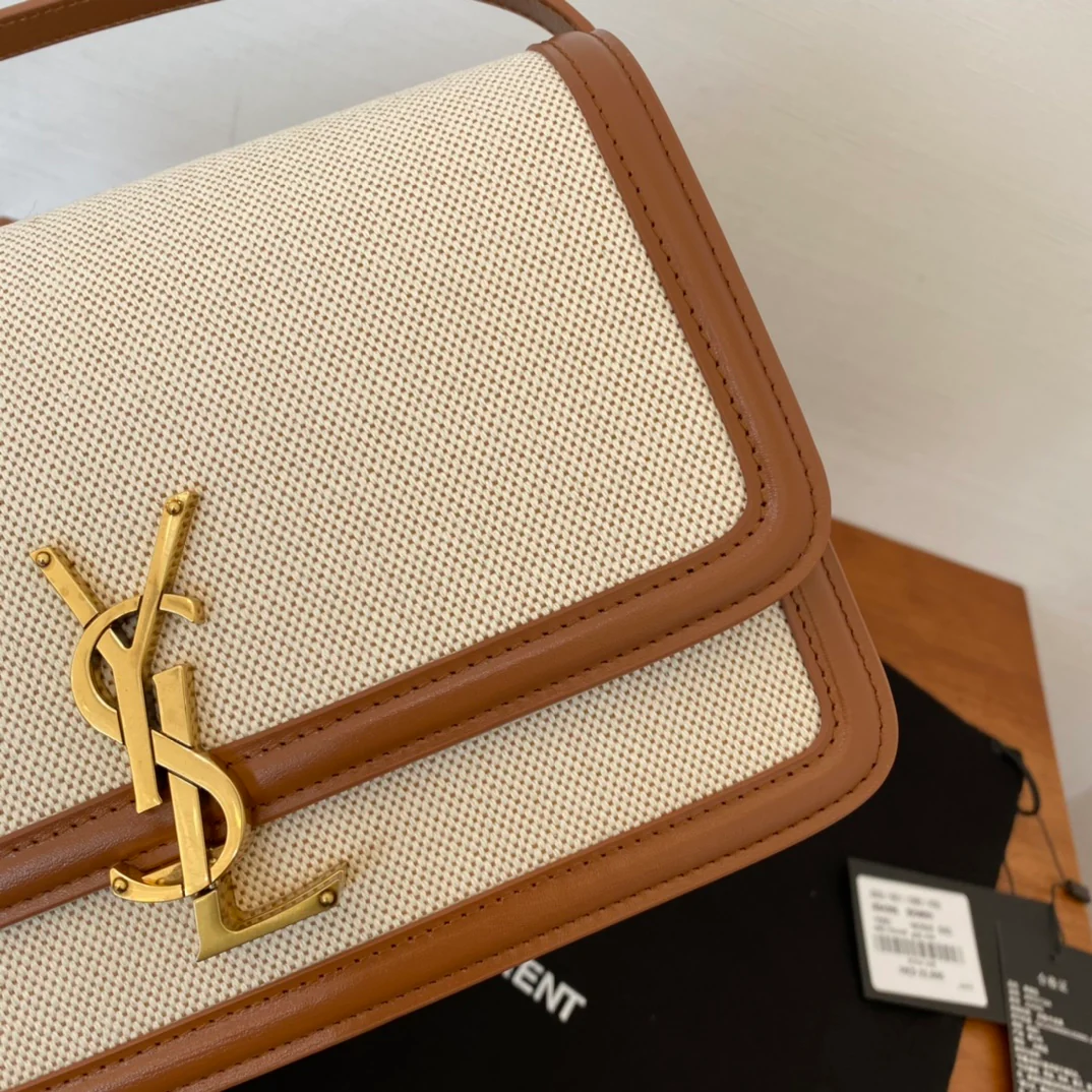 Сумка YSL Solferino Tofu - Холст - 23см