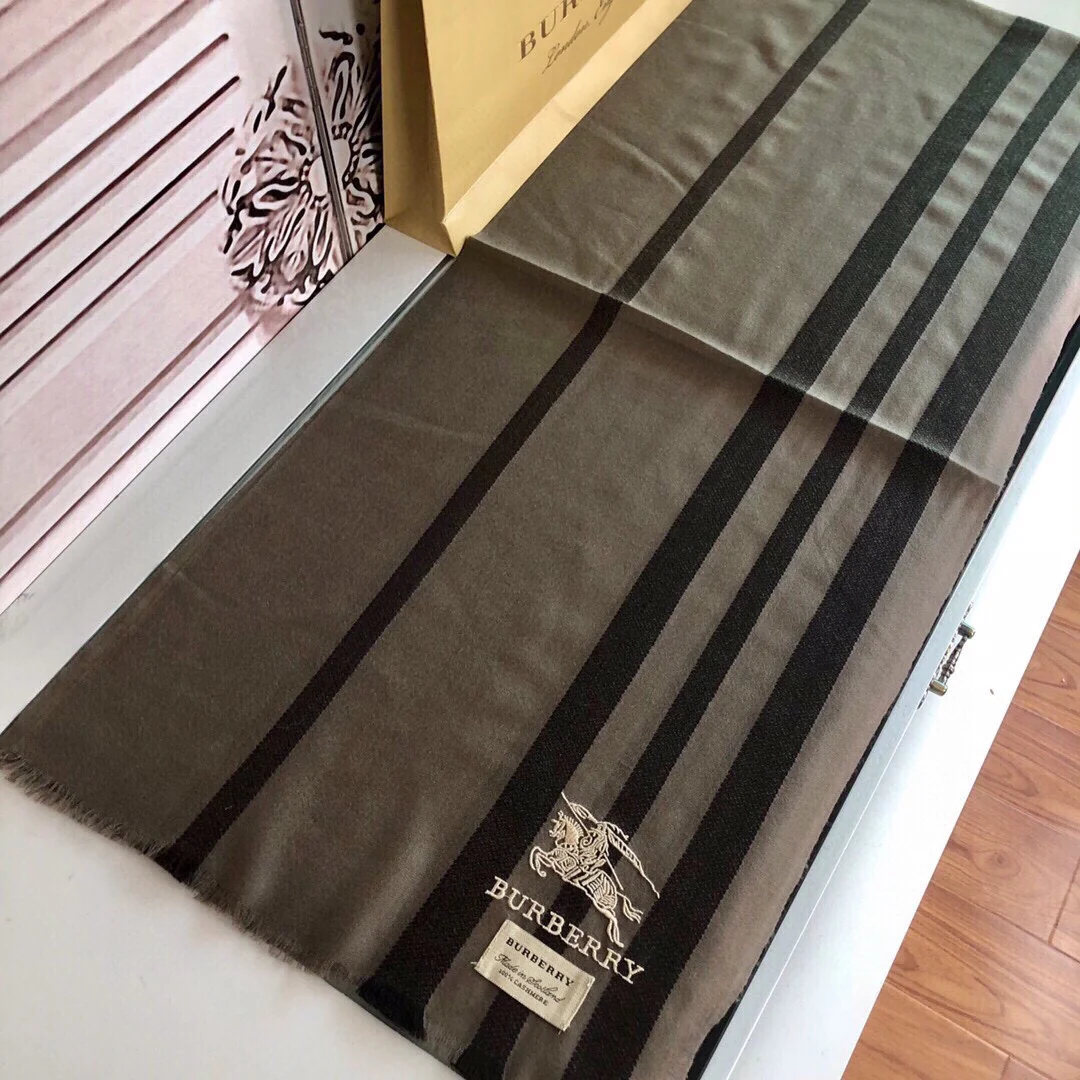 Кашемировый шарф Burberry - 45 см - 180 см - 1