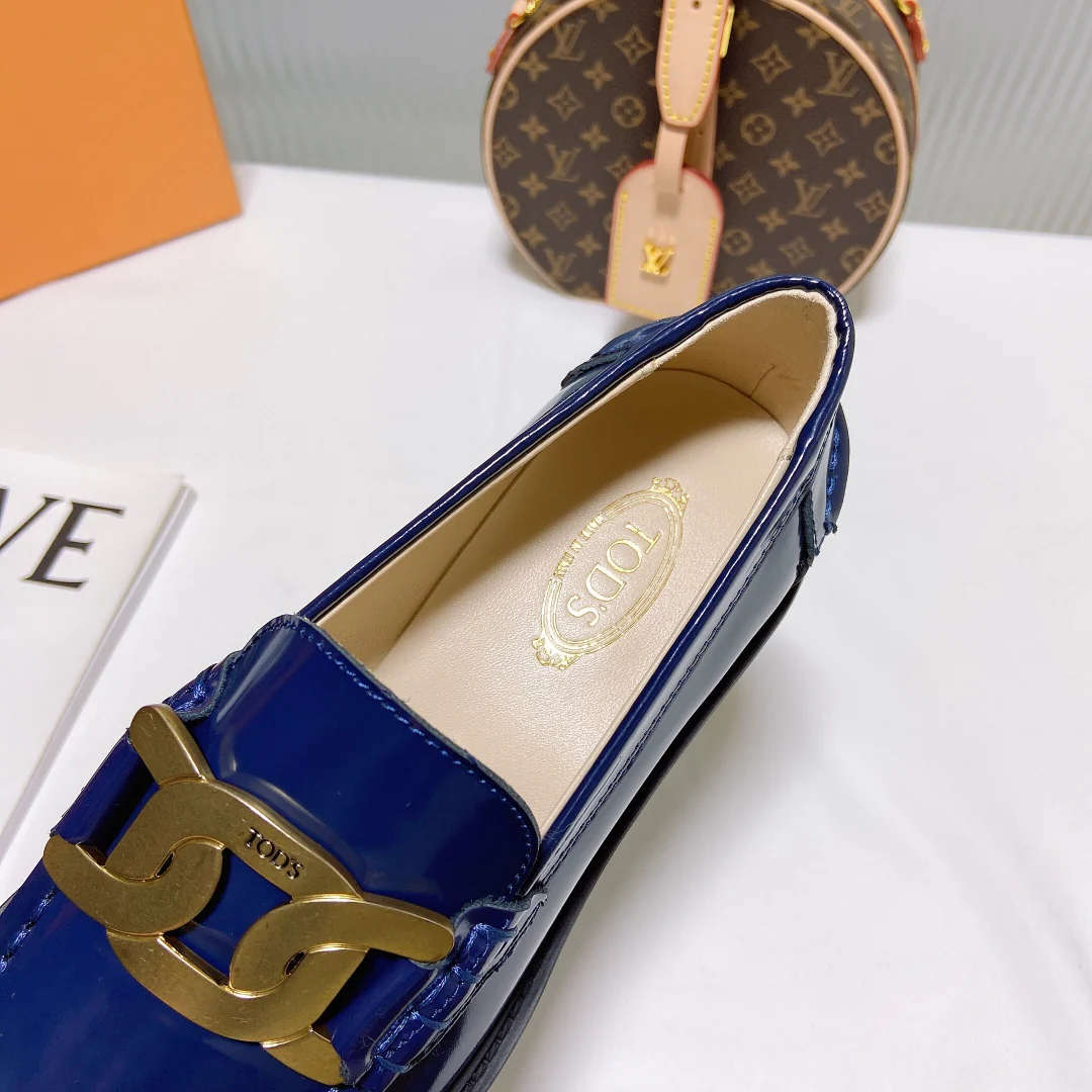 Лоферы на платформе Tods - 2