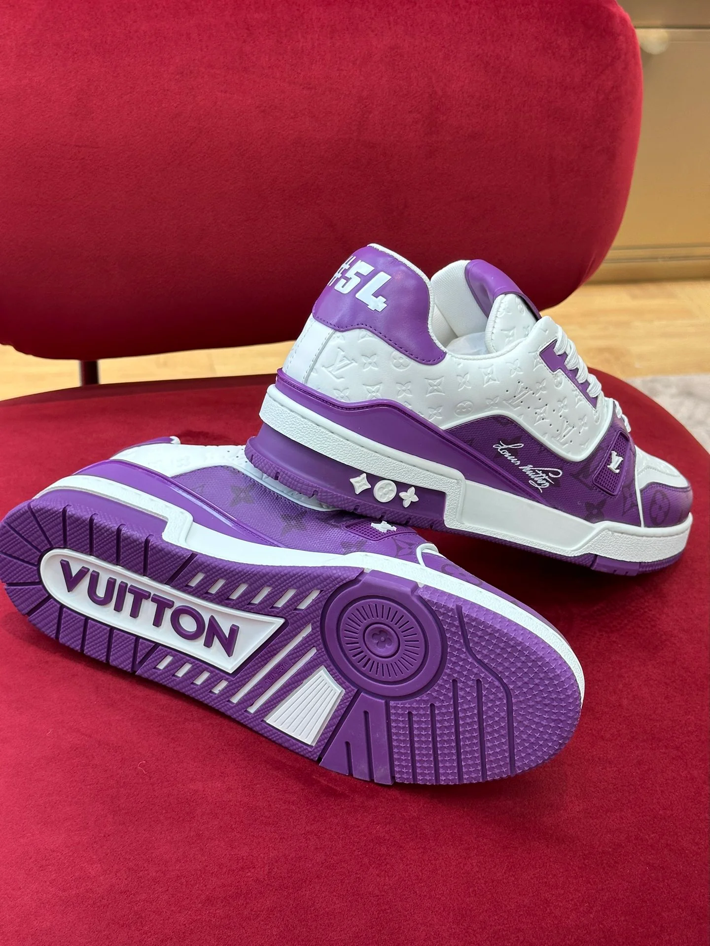 Кроссовки LV Trainer Series - Спортивная обувь - Унисекс - Фиолетовый