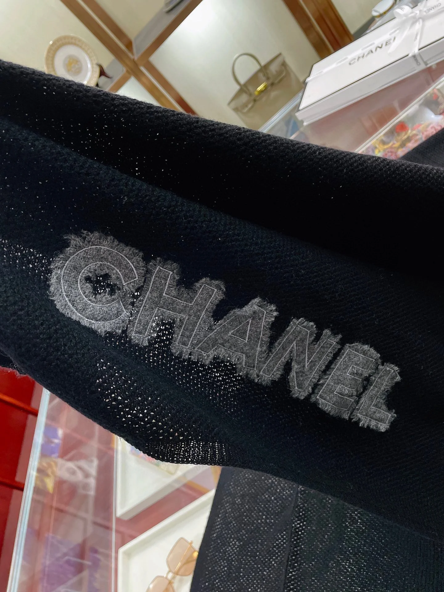 Кашемировый шарф Chanel