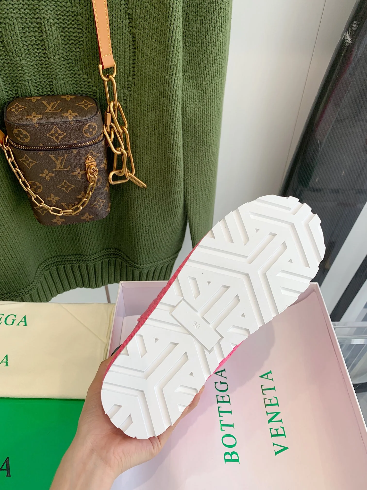 BV - Флисовые низкие сапоги - Розовые