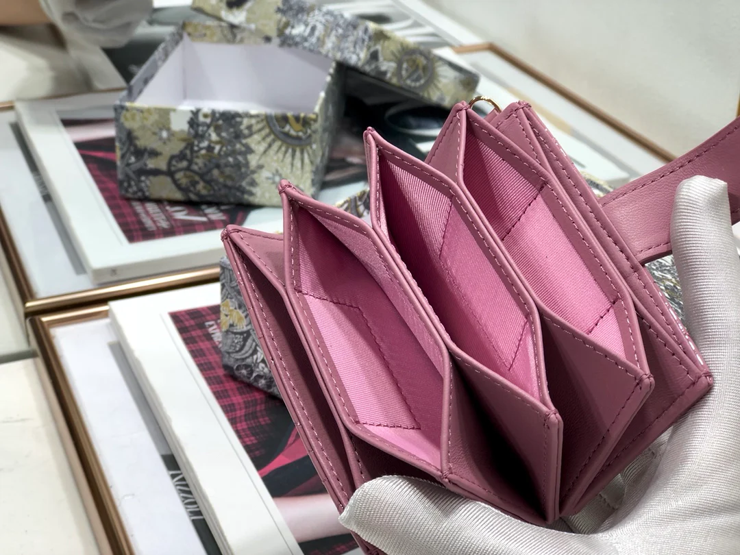 Dior 风琴卡包-10.5cm