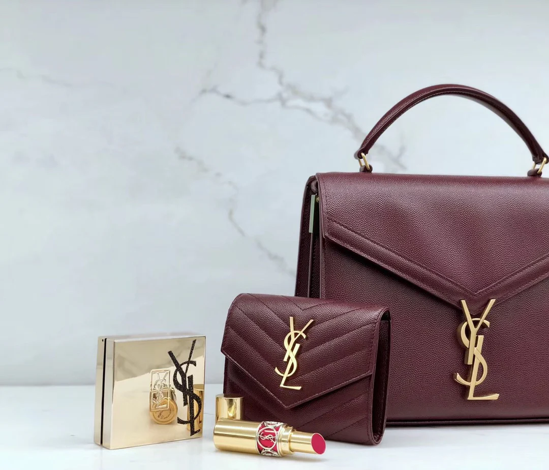 Сумка YSL Cassandra с икорным узором - 2