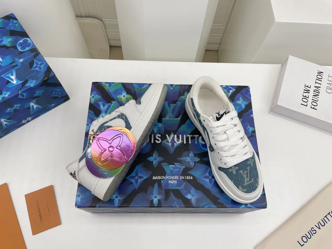 Обувь LV — весенняя коллаборация LV x Nike 2022 года.