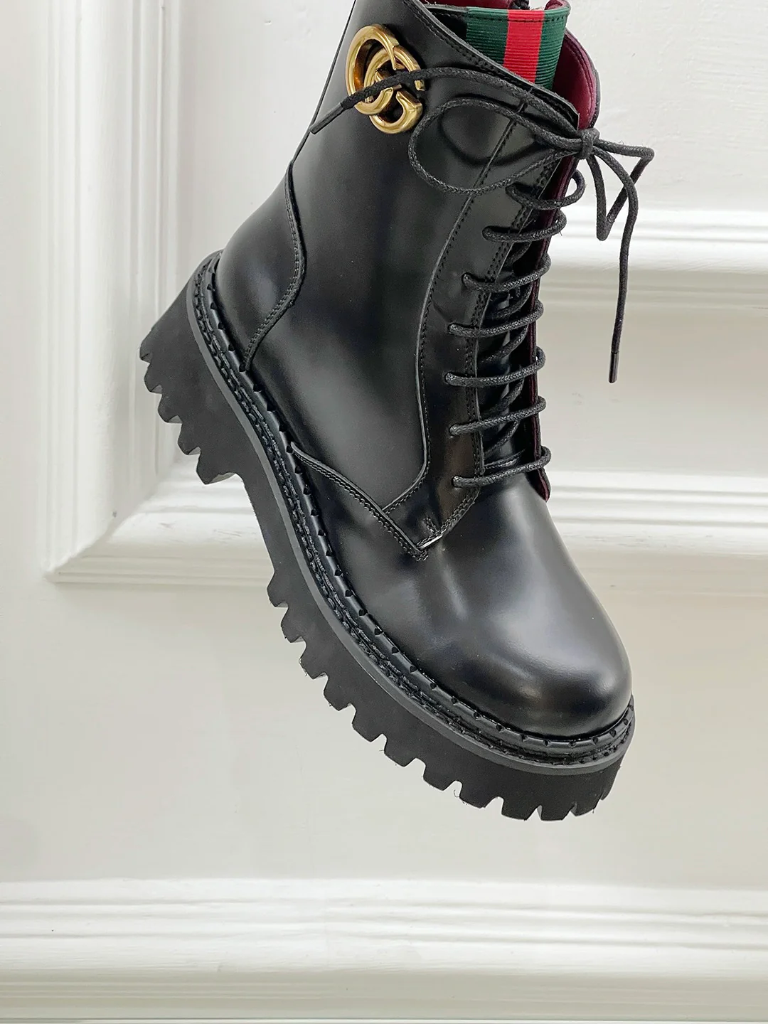 Ботинки Gucci Dr. Martens 2024 — черные — 1