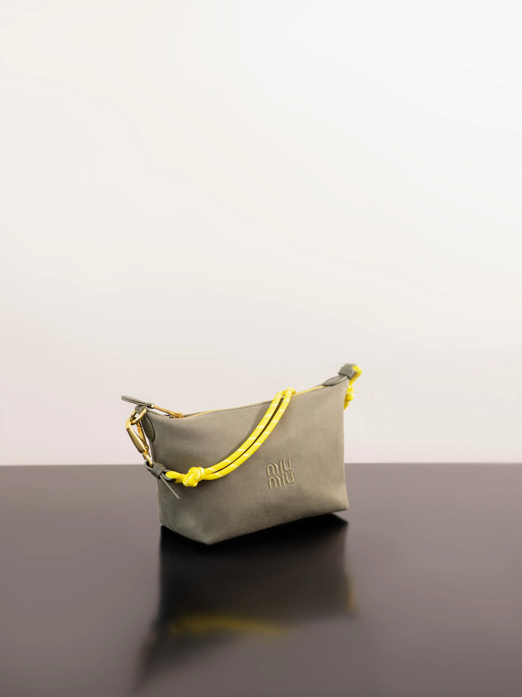 Сумка для бенто Miu Miu-5ne841m650 - оливково-зеленая