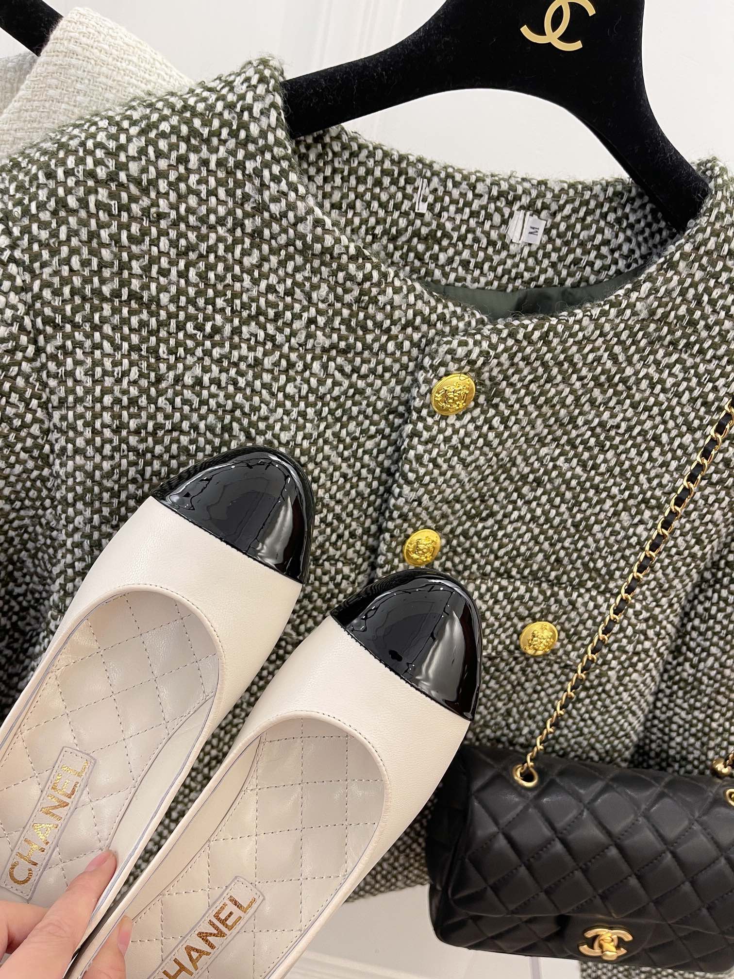 Chanel - Изысканная цепочка - Туфли Мэри Джейн - 1