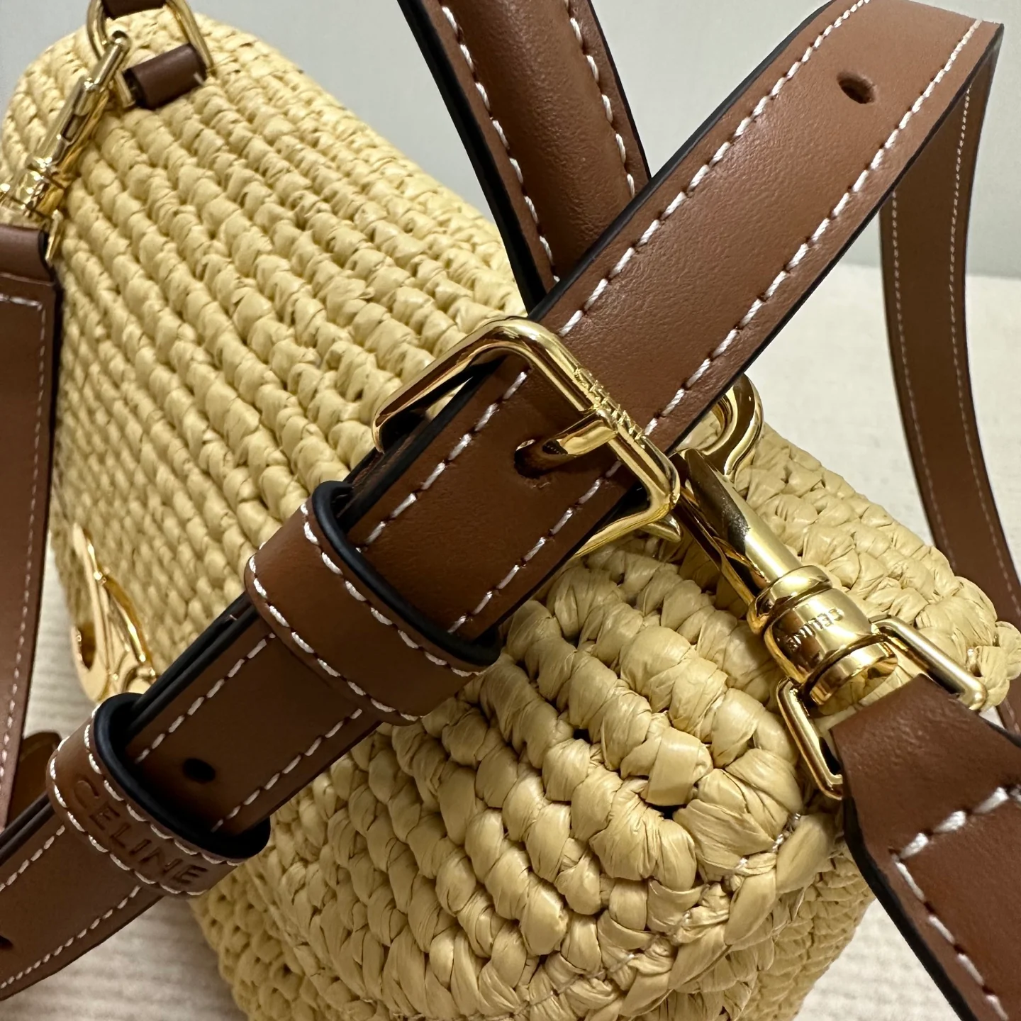 Плетеная сумка Celine-teen-nino