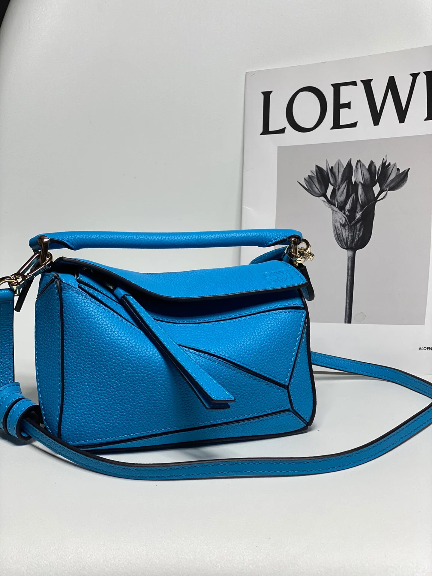 Loewe Puzzle Mini Lychee Blue
