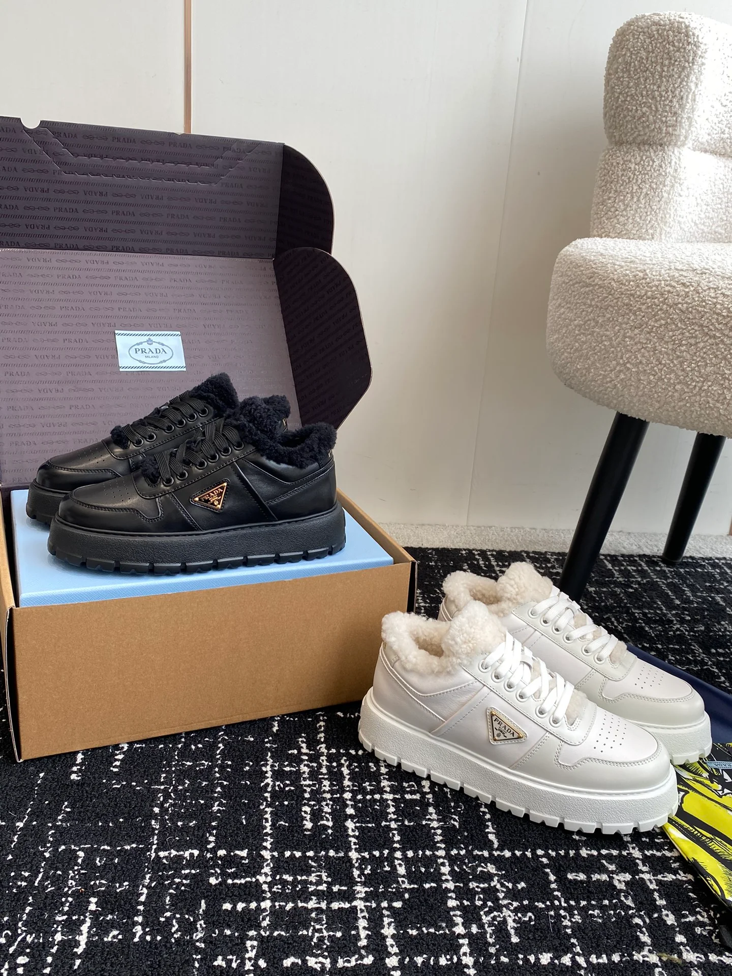 Повседневная обувь Prada 2024 — изображение коллекции