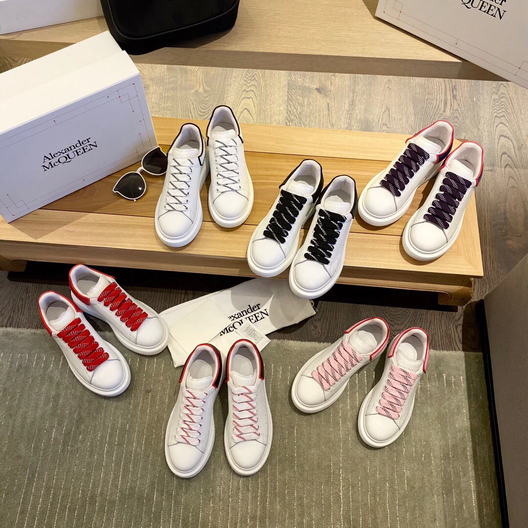 McQueen - Классические белые кроссовки - Полная коллекция