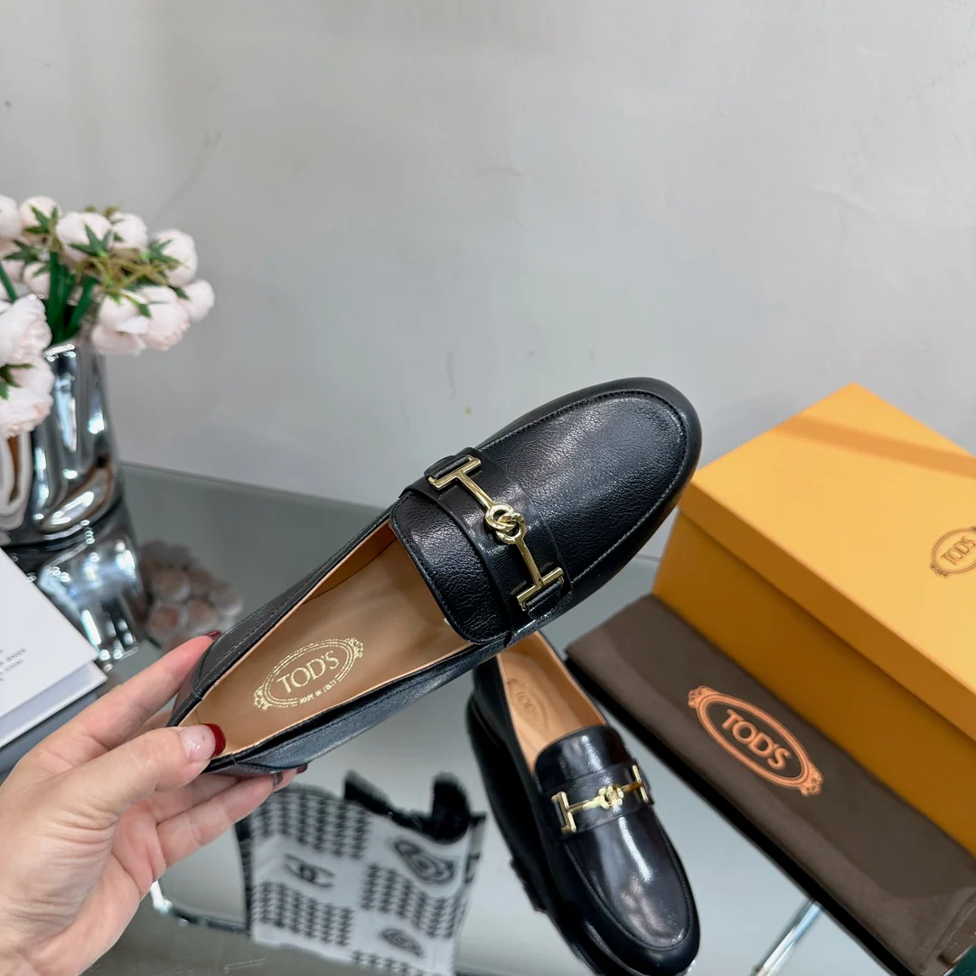 Tods - Лоферы - Черные