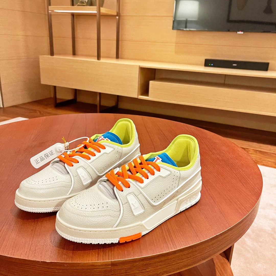 LV - Кожаные кроссовки - Повседневная обувь - Мужские - 2