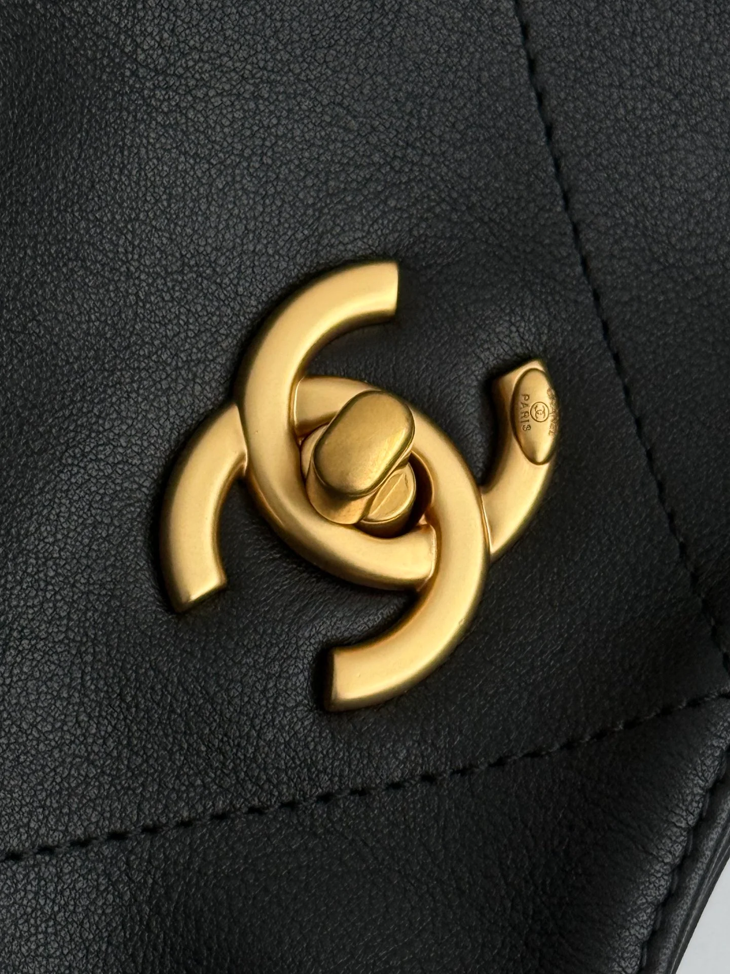 Большая сумка-шоппер 25s - черная