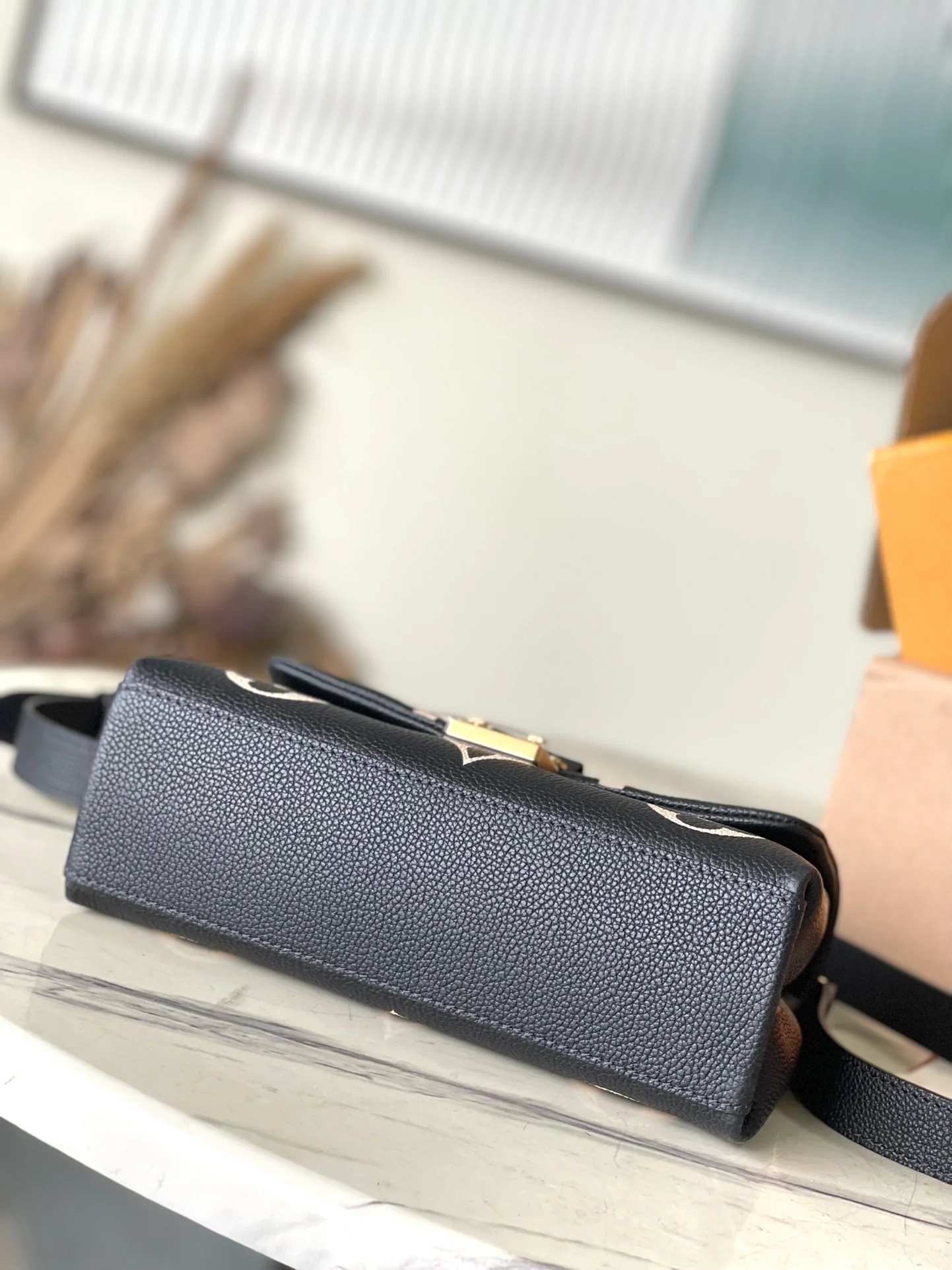 m45978-LV-madeleine-bb-handbag/crossbody bag-black printed