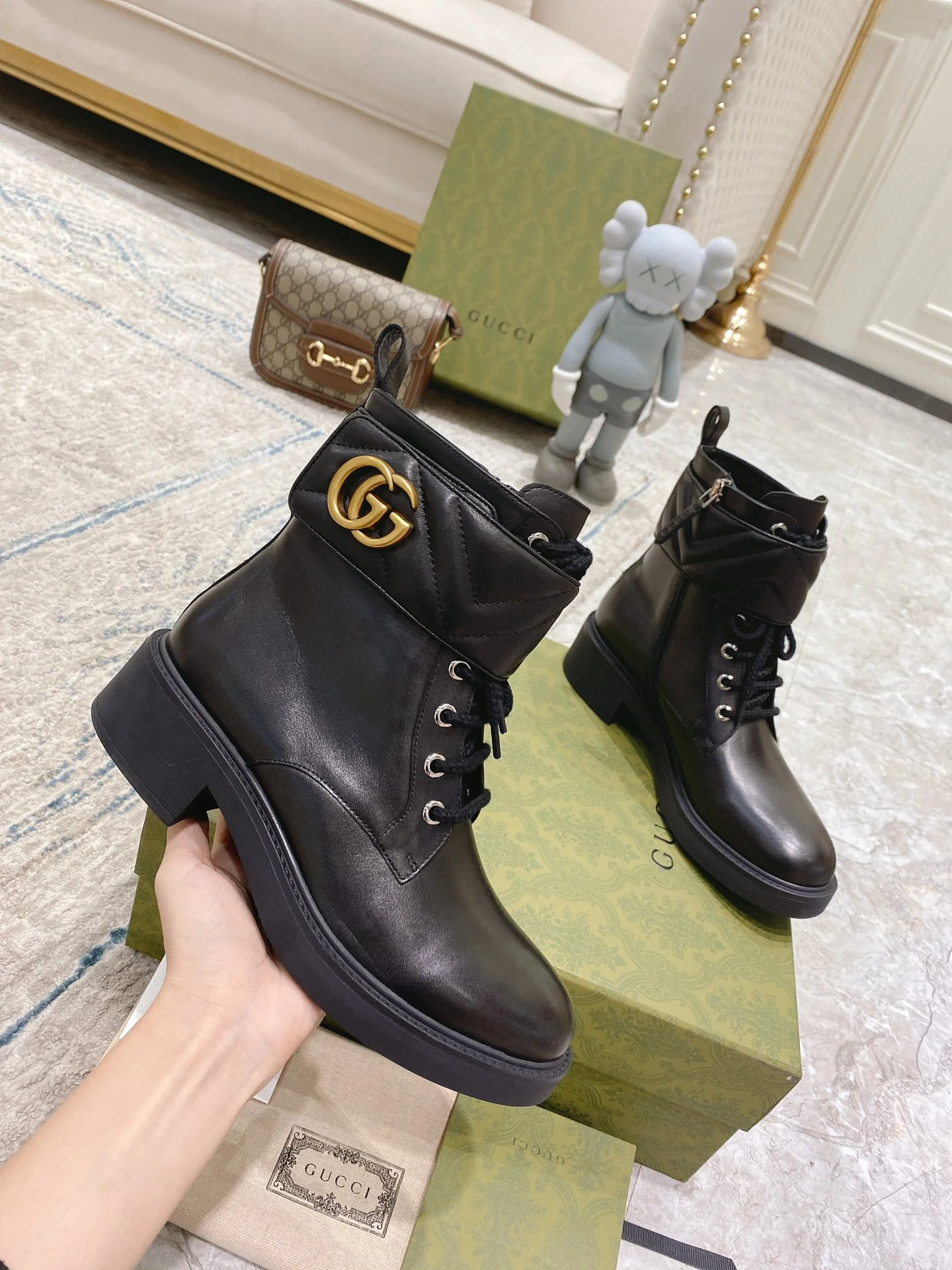 Ботинки Gucci 22ss Dr. Martens