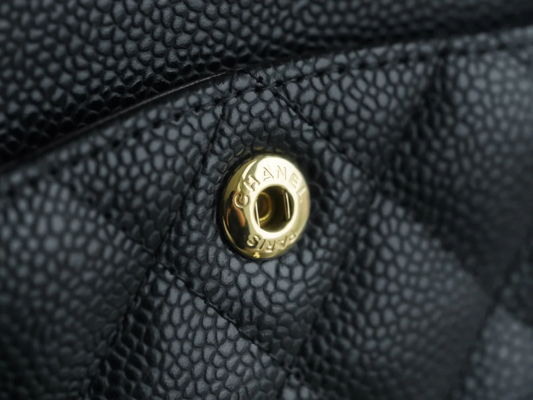 Chanel Classic Flap Caviar Black Small