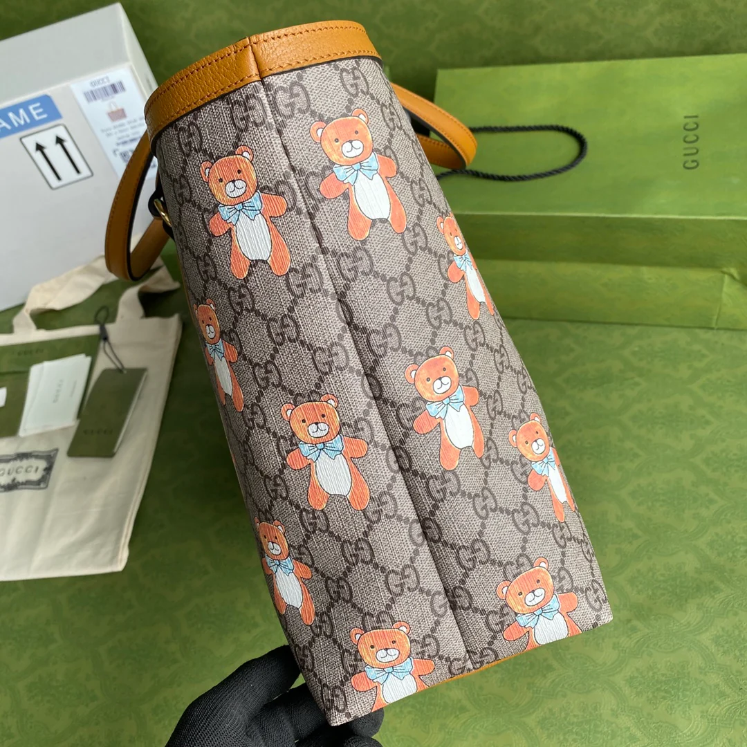 Сумка-шоппер Gucci в виде плюшевого мишки - 4 шт.
