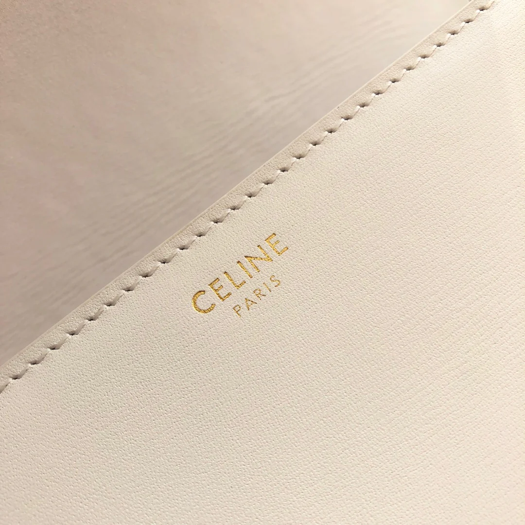 Сумка Celine Triomphe из телячьей кожи - подростковая - 18 - 5 см - 4