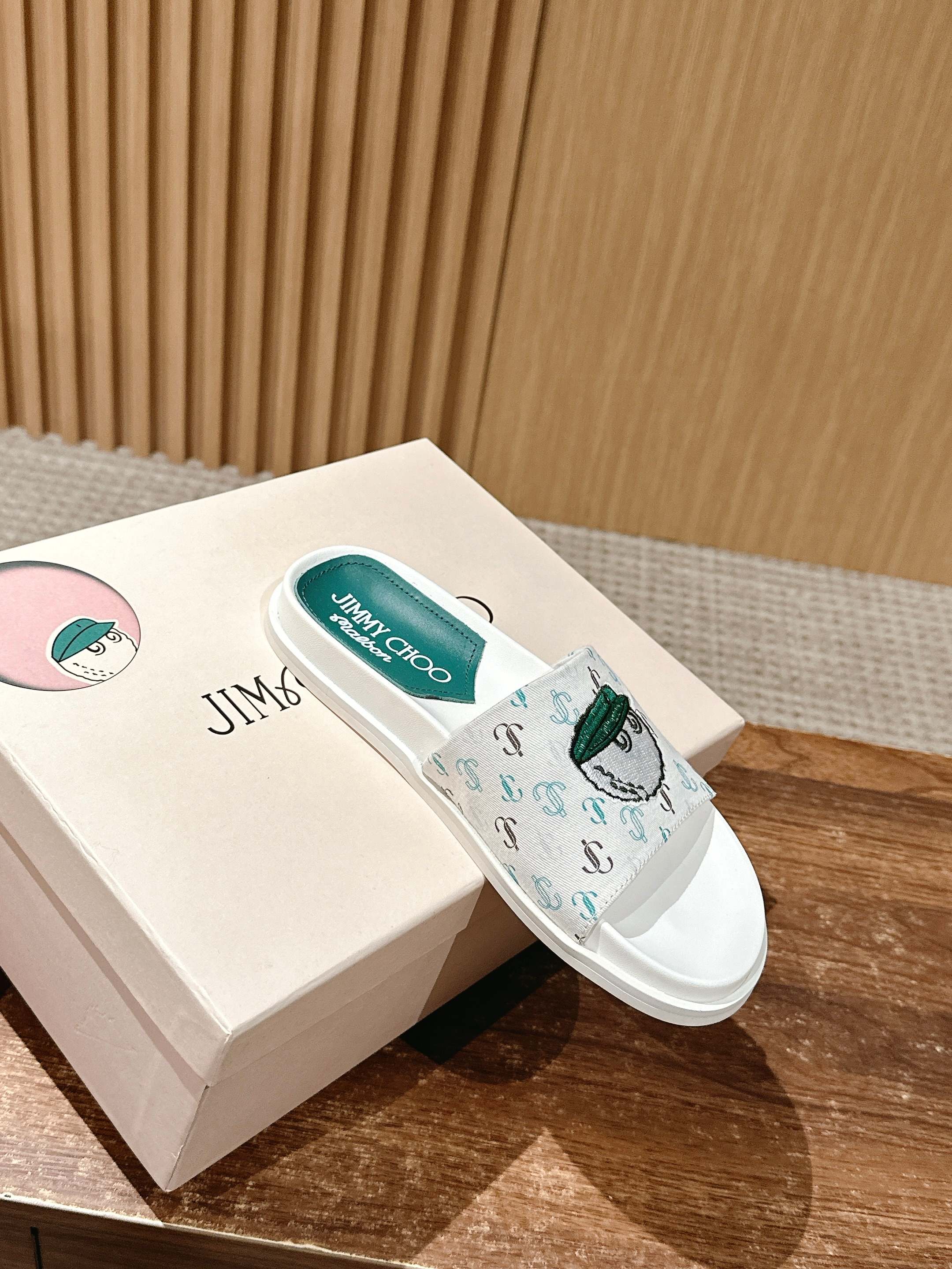 Совместные тапочки Jimmy Malbon 2-0 Slide F