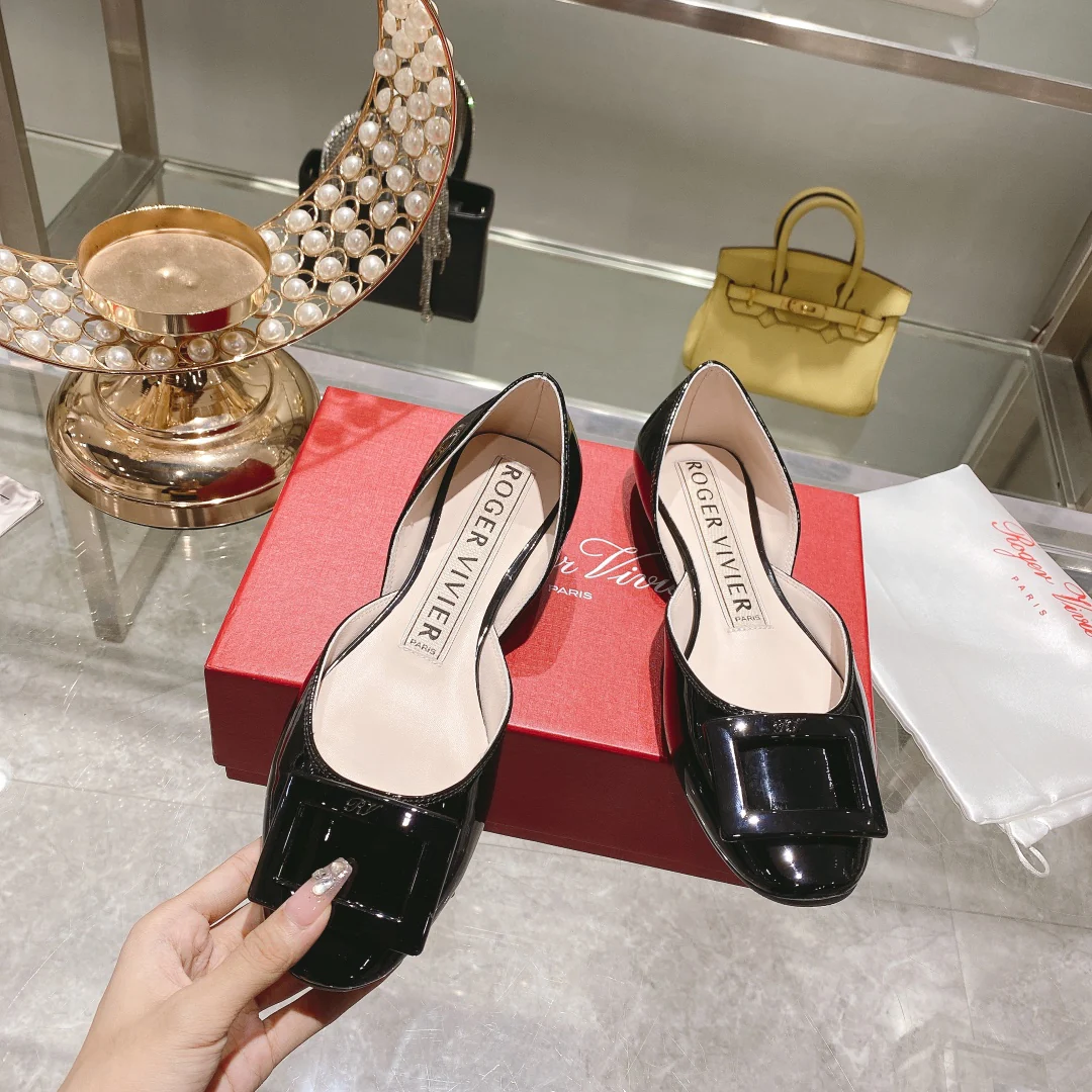 Обувь RV - Новинка осени 2022 - Балетки - Черные