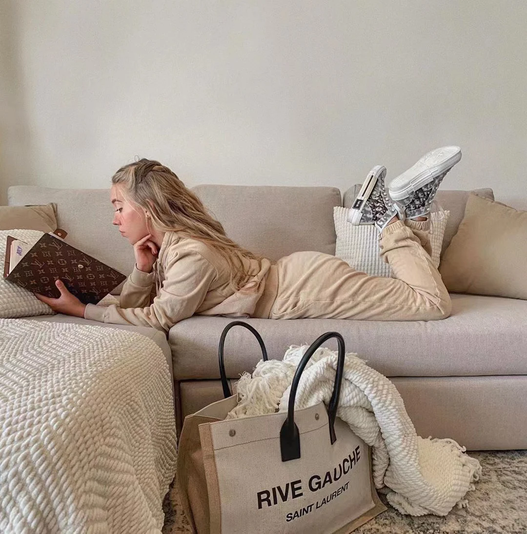 Сумка-тоут YSL Rive Gauche - сумка для покупок Left Bank