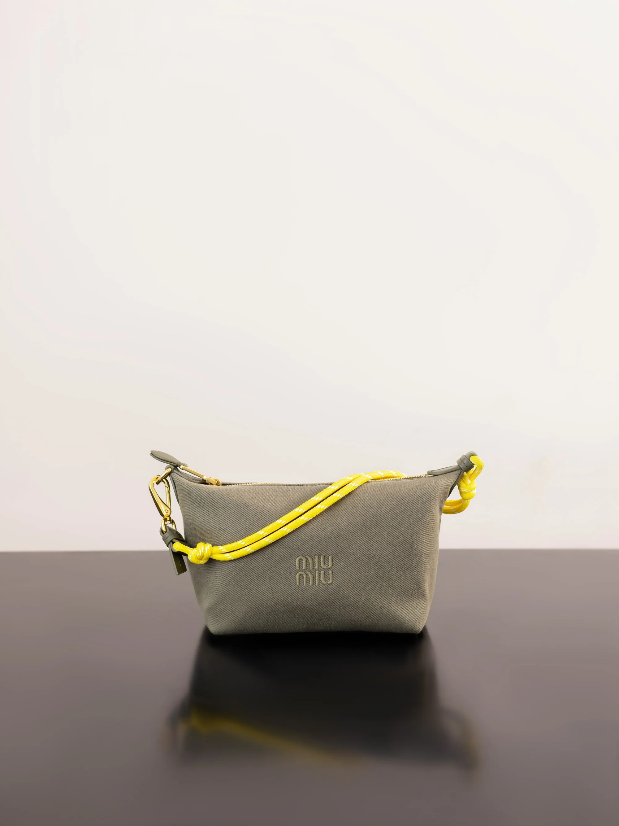 Сумка для бенто Miu Miu-5ne841m650 - оливково-зеленая