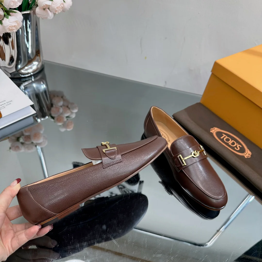 Tods - Лоферы - Коричневые