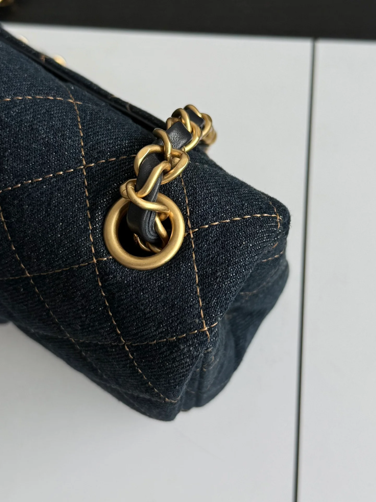 24c-cf-Темно-синий деним 20 см