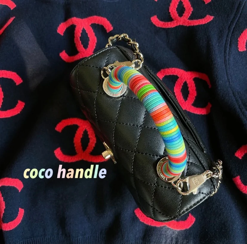 Мини-сумочка Chanel Coco Handle Rainbow