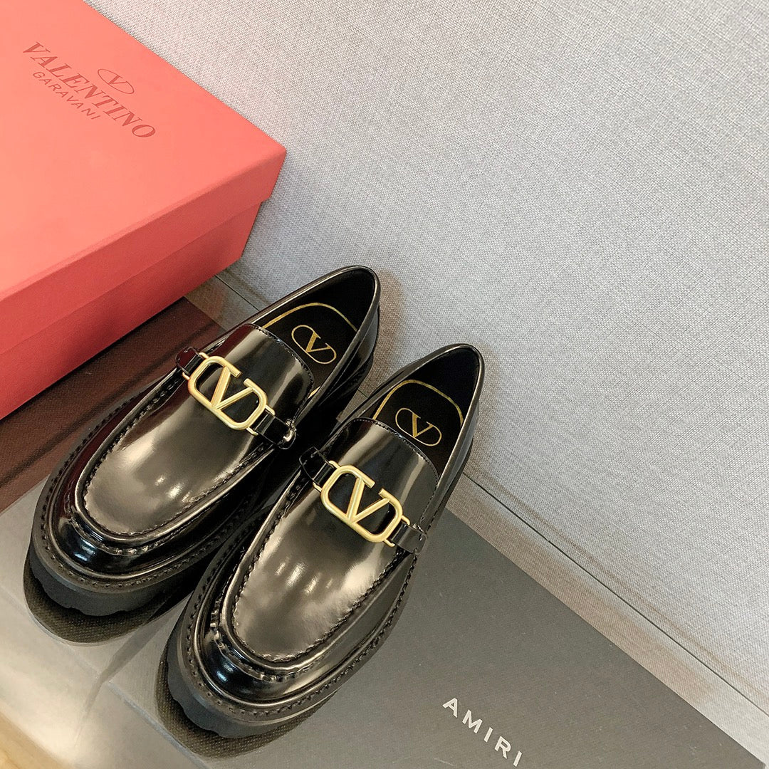 Лоферы на платформе Valentino