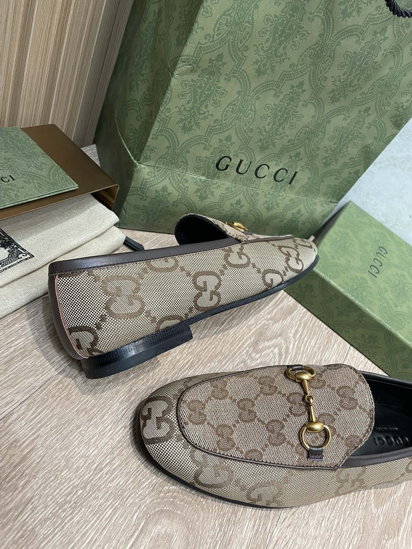 Лоферы на платформе Gucci - 5
