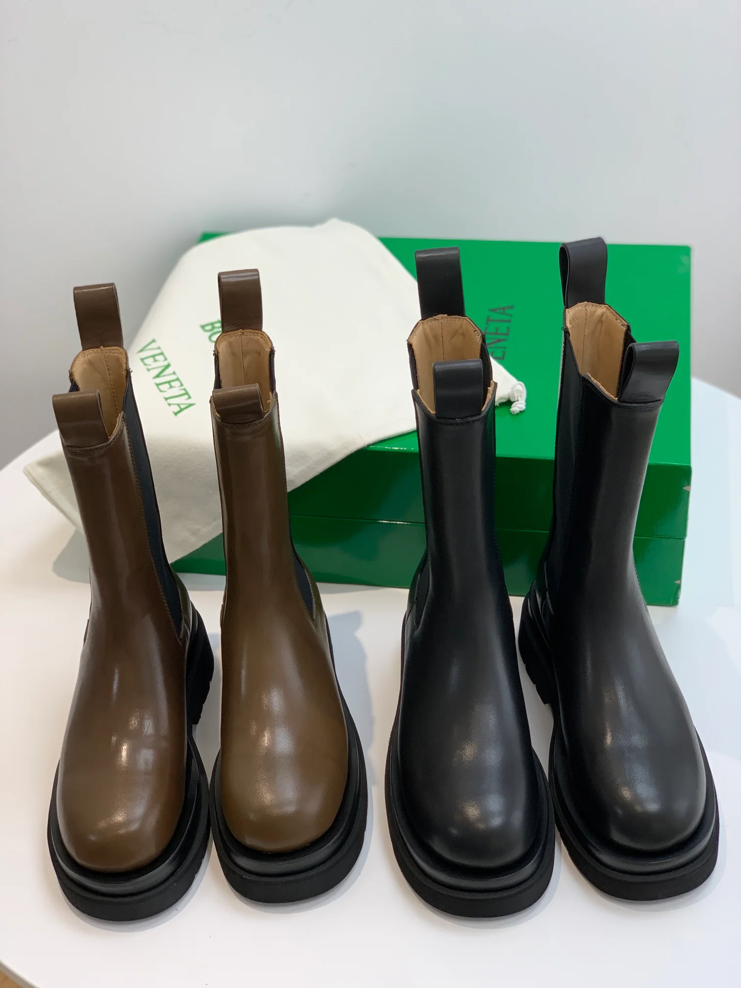 Ботильоны BV-lug - Улучшенная версия - Черные