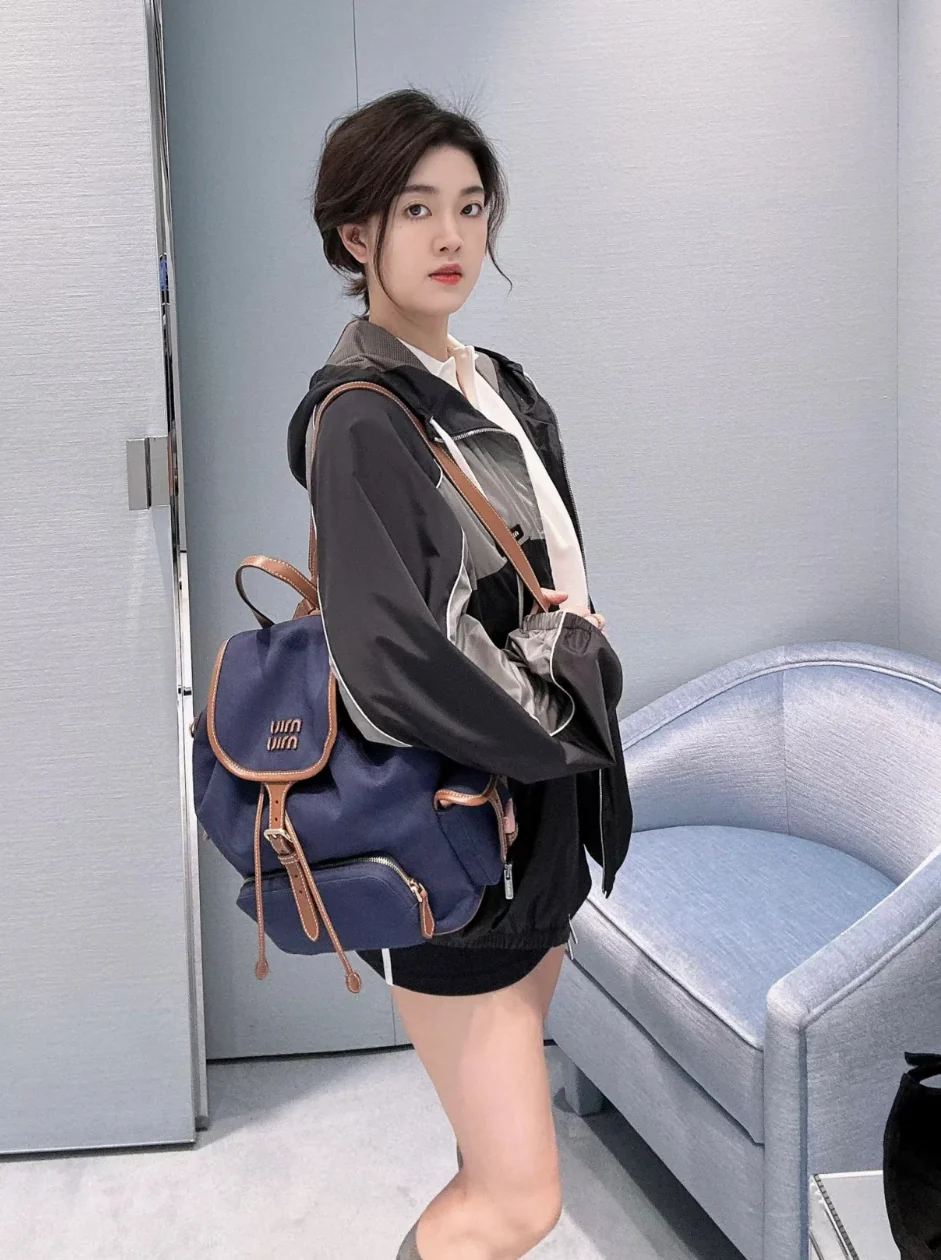 Рюкзак Miu Miu из канваса и кожи — впечатления от ношения