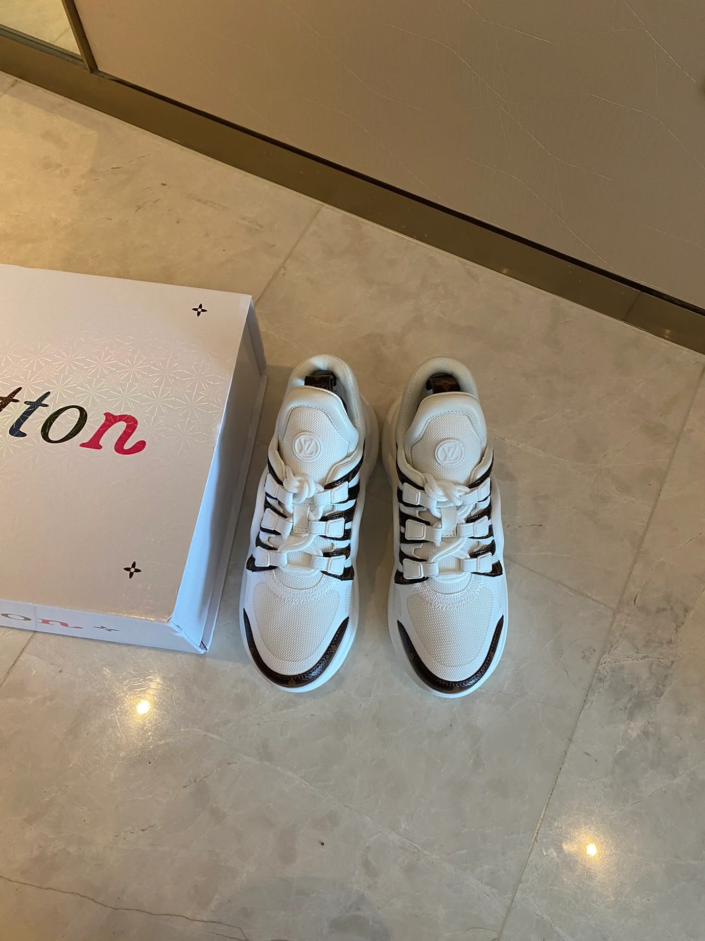 Обувь LV - кроссовки LV Trainer - 6