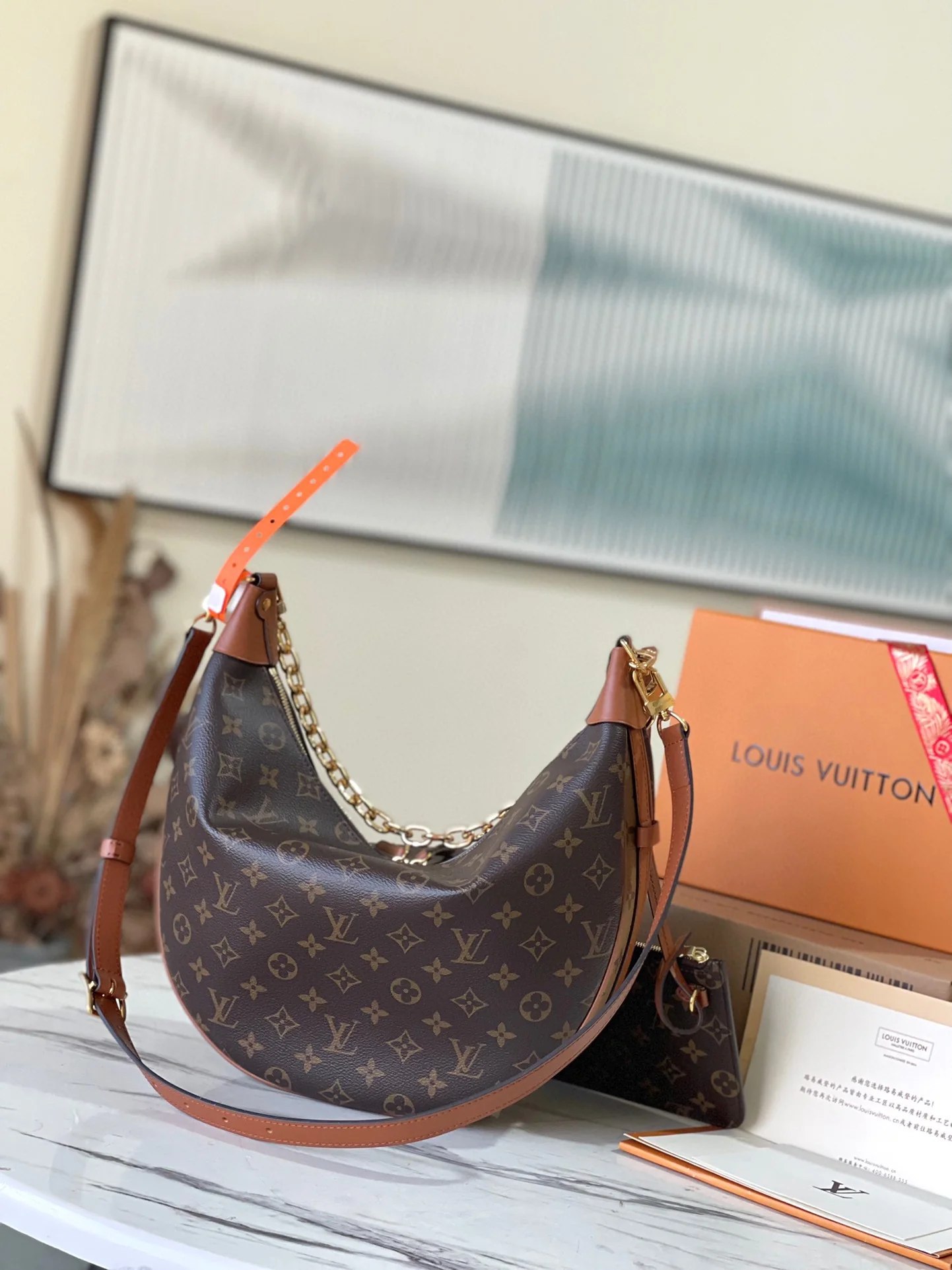 m46311-LV-loop Сумка ?Лунная? с цветочным узором, среднего и старшего возраста.