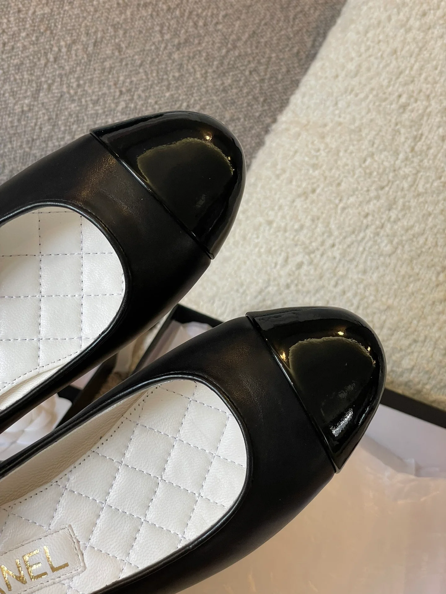 Балетки Chanel - черные