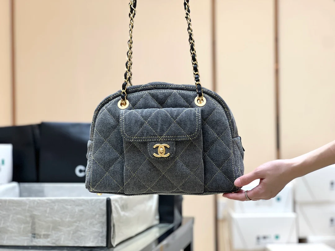 Сумка для боулинга Chanel 24a Cowboy