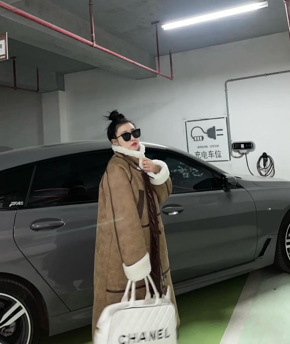 Сумка для переноски шаров для боулинга 25 пенсов - белая.